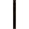 Ekena Millwork Galveston Wrought Iron Bracket, (Single center brace), Antiqued Brass 1 1/2"W x 10"D x 12"H BKTM01X10X12SGLABS - alternate 6